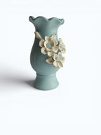 Sun Mun Decors Blue Vase | Grocsy