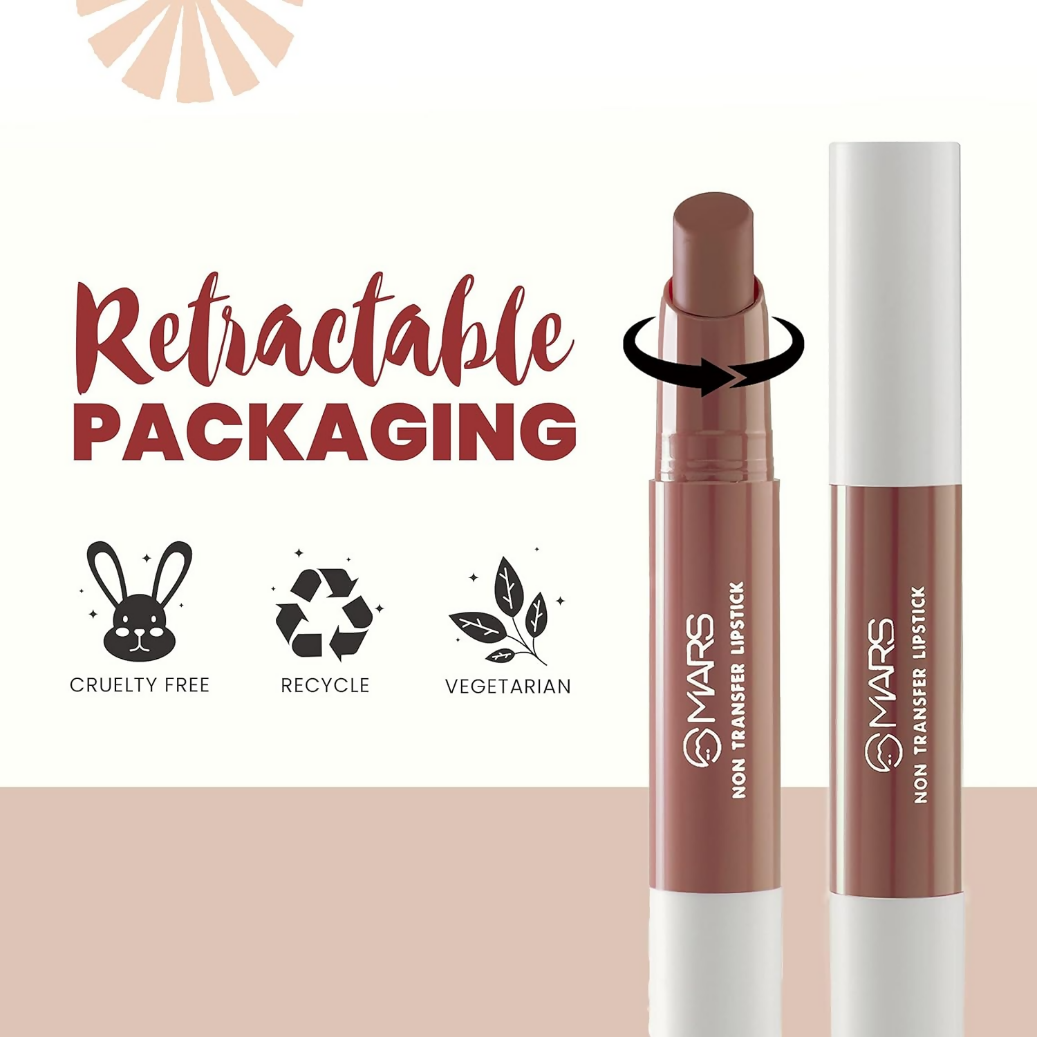 MARS Cosmetics Matte Super Stay Lipstick - 02 Treasure | Grocsy