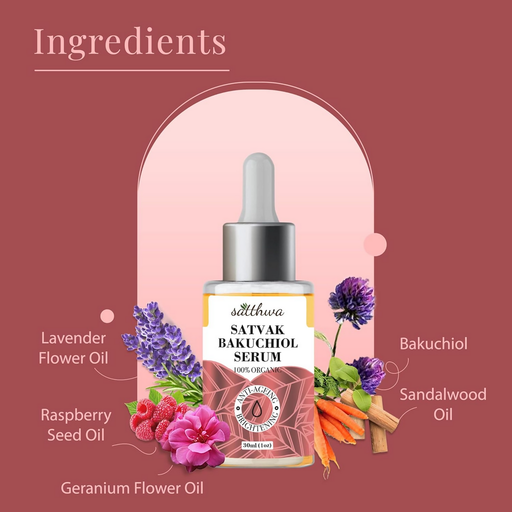 Satthwa Bakuchiol Serum For Even Skin Tone | Grocsy