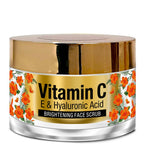 St.Botanica Vitamin C, E & Hyaluronic Acid Brightening Face Scrub | Grocsy