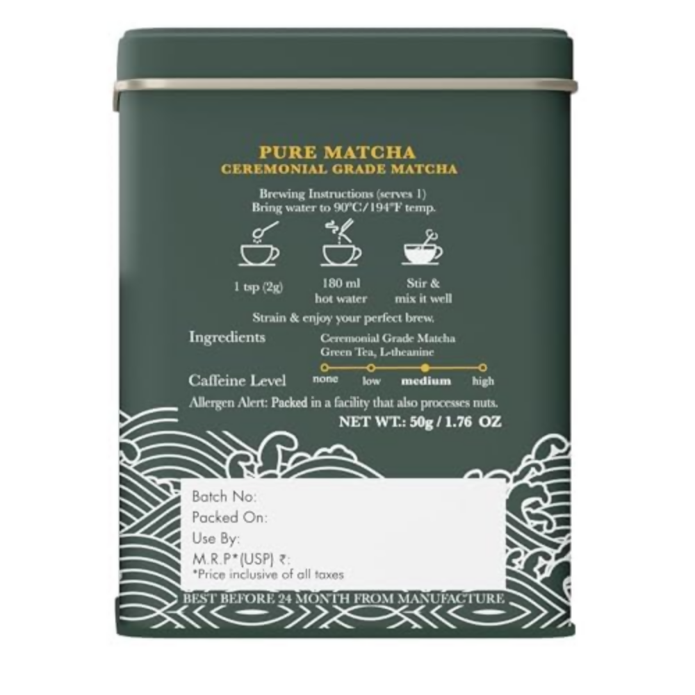 Luxmi Estates Pure Matcha - Ceremonial Japanese Matcha | Grocsy