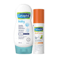 Cetaphil Baby Shampoo & Sun Kids Liposomal Lotion SPF 50+ Combo | Grocsy