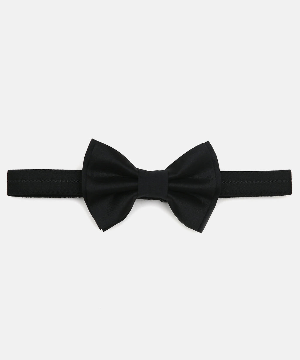 Manet Boys Solid Double Layer Bow - Black | Grocsy
