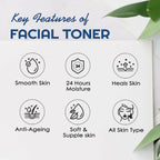 NutriGlow Advanced Organics Derma Repair Facial Toner | Grocsy