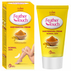 VI-JOHN Women Feather Touch Haldi & Chandan Hair Removal Cream for Women For Normal Skin, Suitable for Legs, Underarms, Bikini Line, Arms | Grocsy
