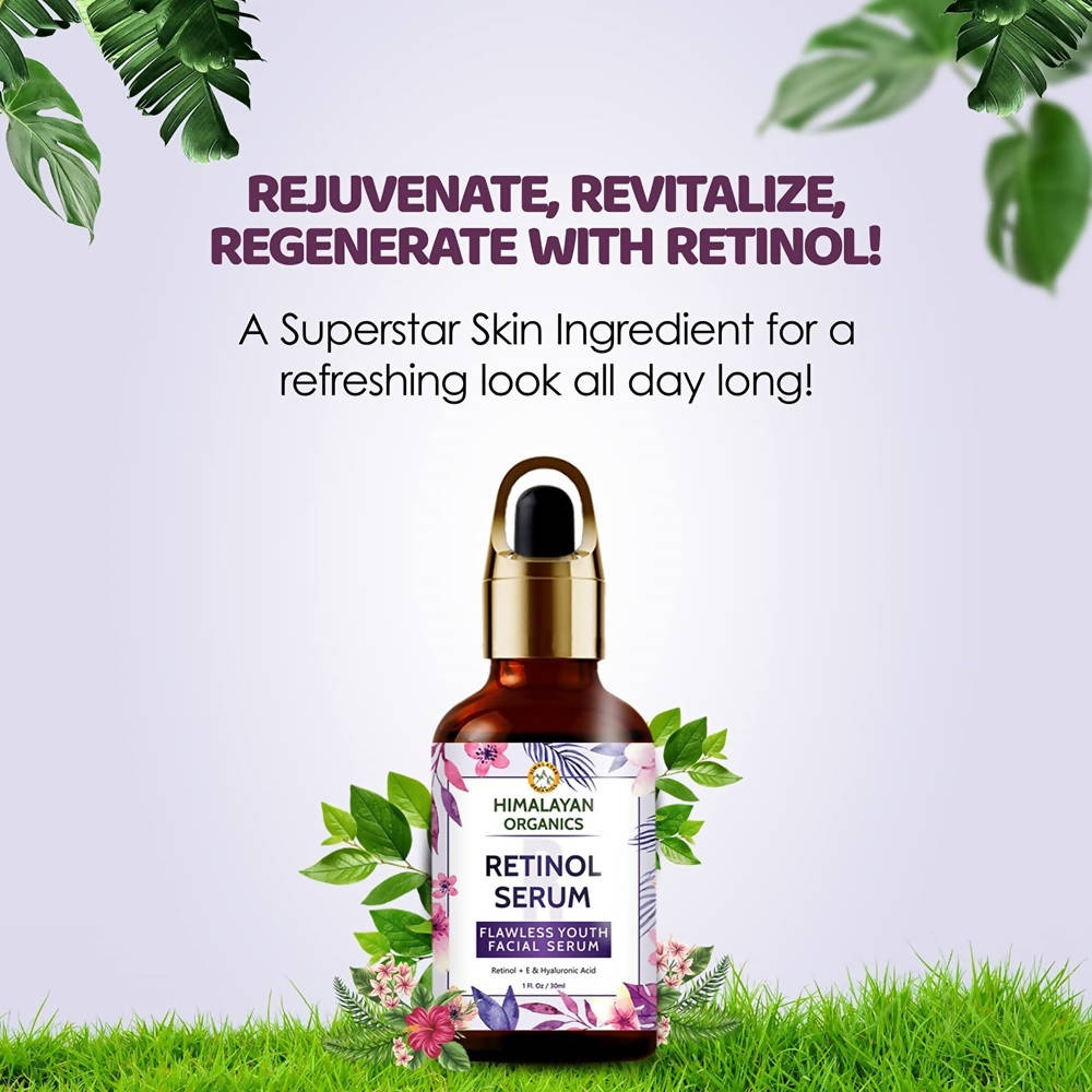 Himalayan Organics Retinol Serum Flawless Youth Facial Serum | Grocsy
