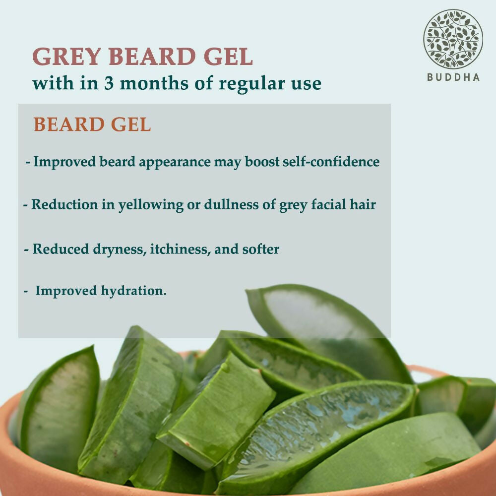 Buddha Natural Anti Grey Beard Gel | Grocsy