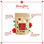 Khadi Natural Organic Hibiscus Flower Powder | Grocsy