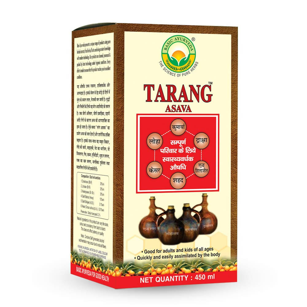 Basic Ayurveda Tarang Asava | Grocsy