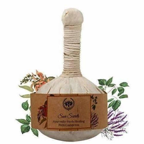 Seer Secrets Ayurvedic Herbal Pain Relief Compress Potli │Pain Relieving | Grocsy