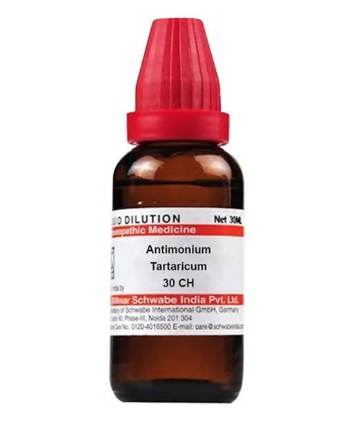 Dr. Willmar Schwabe India Antimonium Tartaricum Dilution | Grocsy