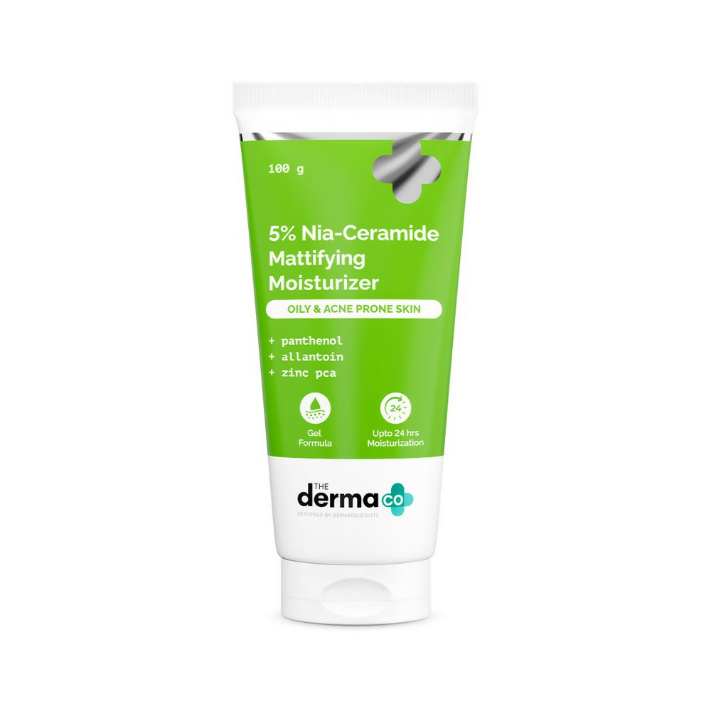 The Derma Co 5% Nia-Ceramide Mattifying Moisturizer | Grocsy