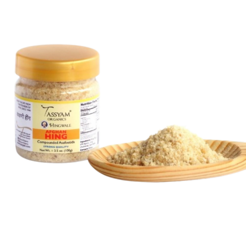 Tassyam Organics Afghan Hing | Grocsy