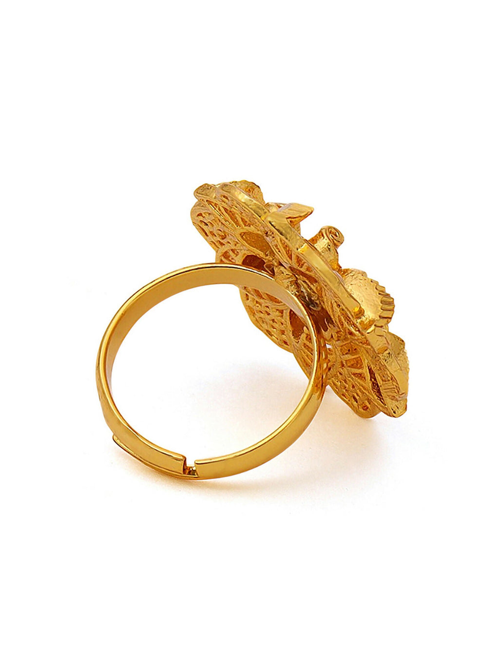 Ruby Raang Golden Ring | Grocsy