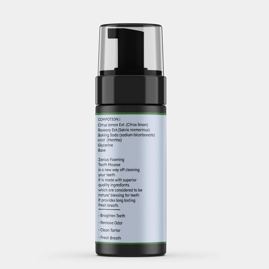 Zenius Foaming Tooth Mousse for Mouth Cleanser | Grocsy