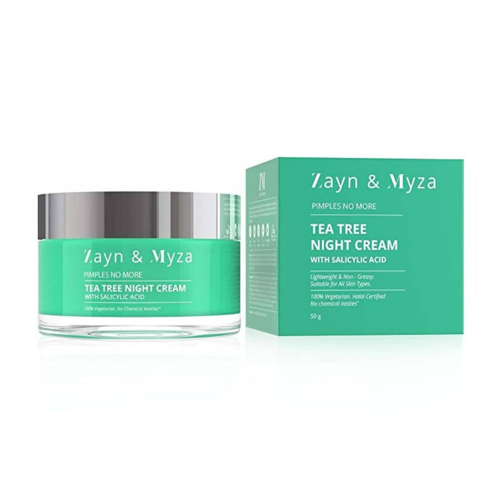 Zayn & Myza Tea Tree Night Cream | Grocsy