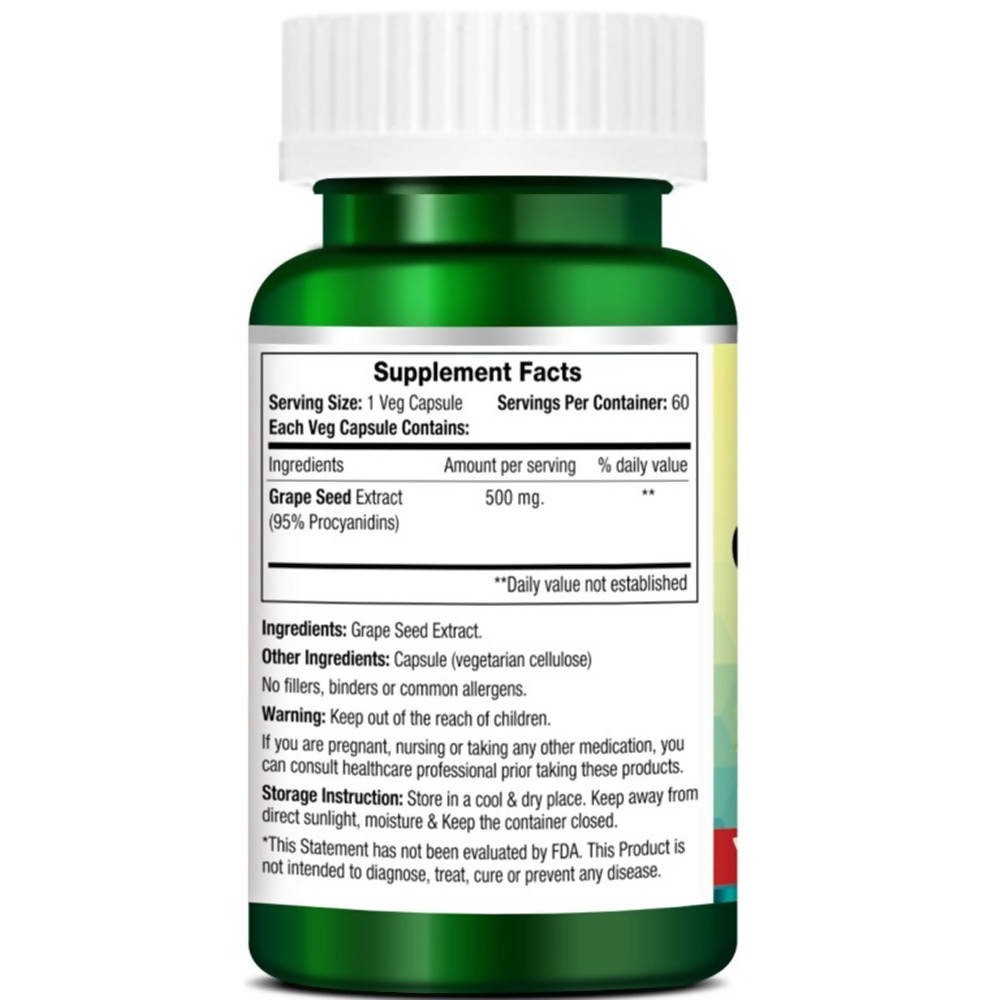 Morpheme Remedies Grape Seed Capsules | Grocsy