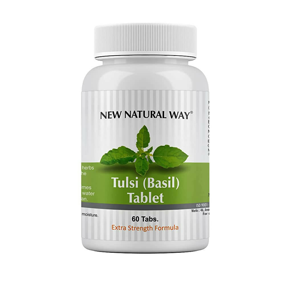 New Natural Way Tulsi (Basil) Tablets | Grocsy