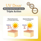 Brinton UV Doux Silicone Sunscreen Gel For Face & Body with SPF 50 PA+++ | Grocsy
