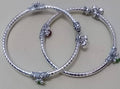 Mominos Fashion Trendy Rajasthani Hasli Design Anklets For Girls | Grocsy