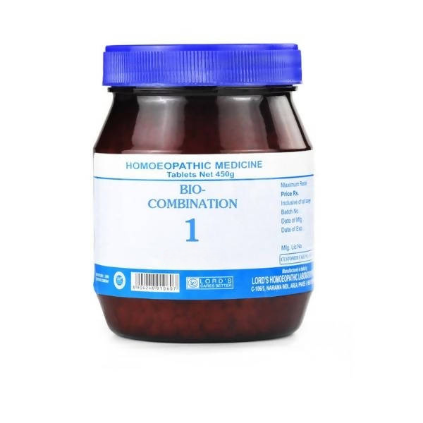 Lord's Homeopathy Bio Combination No 1 Tablets | Grocsy