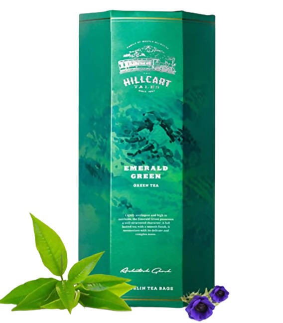The Hillcart Tales Emerald Green Tea Bags | Grocsy