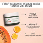 Alps Goodness Papaya, Vitamin C & AHA Glow Clay Face Mask | Grocsy