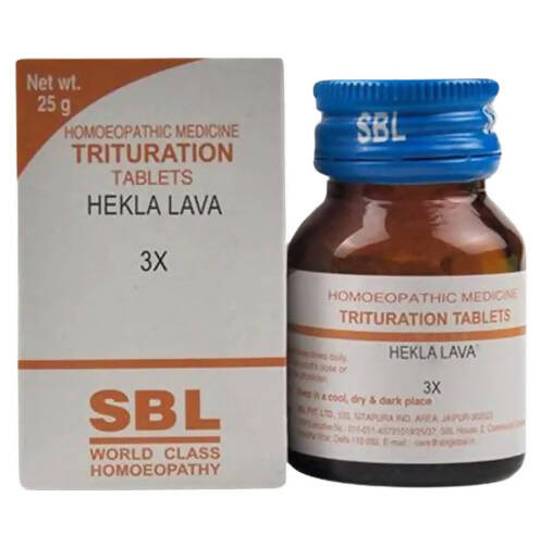 SBL Homeopathy Hekla Lava Trituration Tablets | Grocsy