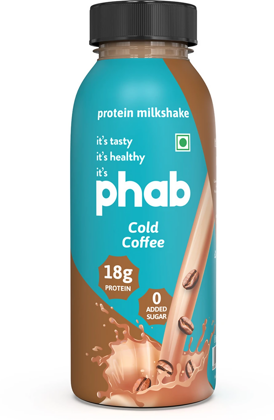 Phab Protein Milkshake With protein Cold Coffee Protein Shake | Grocsy