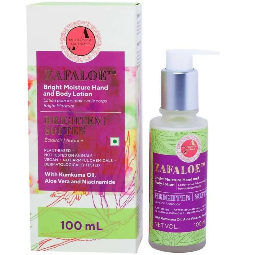 A. Modernica Naturalis Zafaloe Bright Moisture Hand & Body Lotion | Grocsy