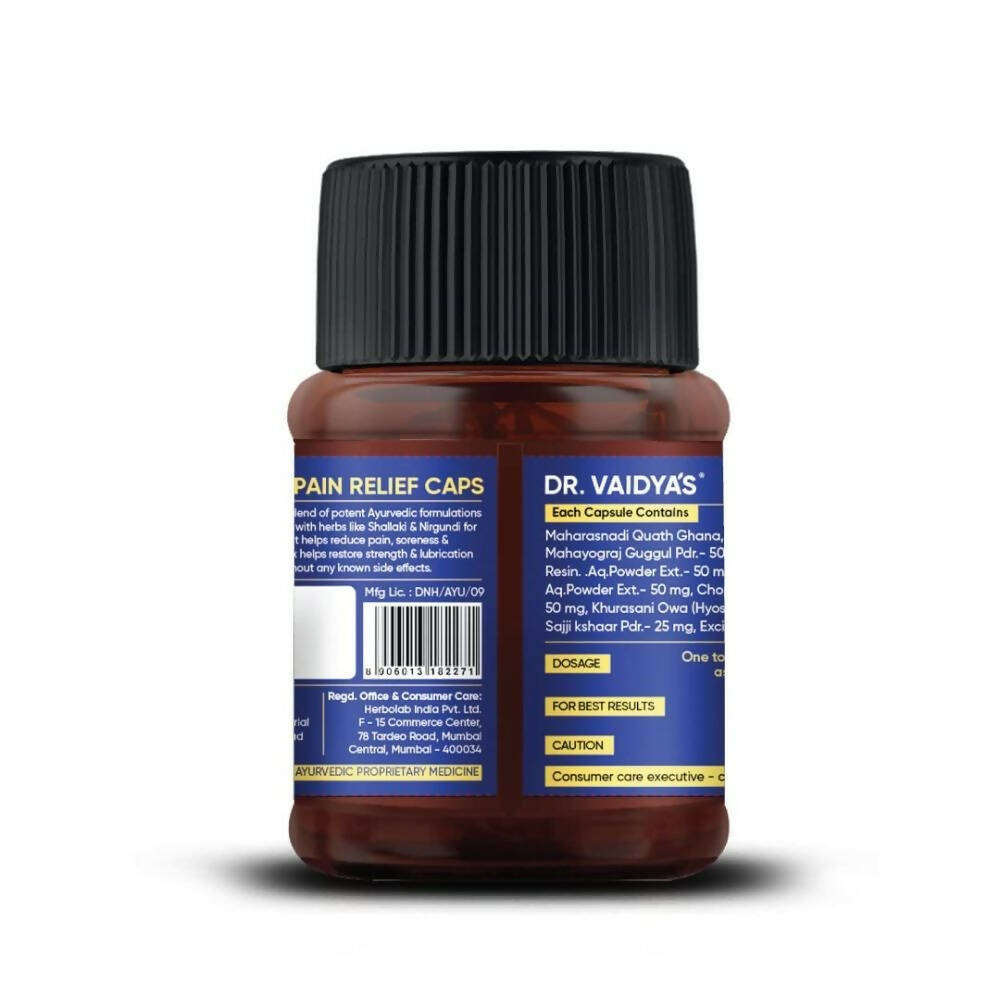 Dr. Vaidya's Pain Relief Capsules | Grocsy