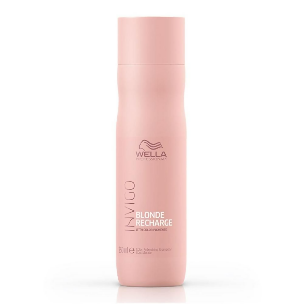 Wella Professionals Invigo Blonde Recharge Color Refreshing Shampoo | Grocsy