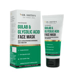 Dr. Sheth's Gulab & Glycolic Acid Face Mask Deep Exfoliating Face Pack For Even-toned Skin, For Normal to Oily Skin | Grocsy
