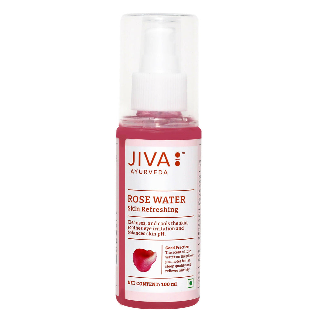 Jiva Ayurveda Rose Water Plain | Grocsy
