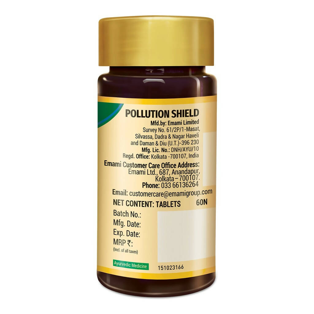 Zandu Pollution Shield Tablets | Grocsy