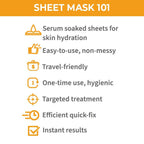 Nykaa Skin Secrets Indian Rituals Turmeric + Coconut Sheet Mask For Revitalized & Radiant Skin | Grocsy