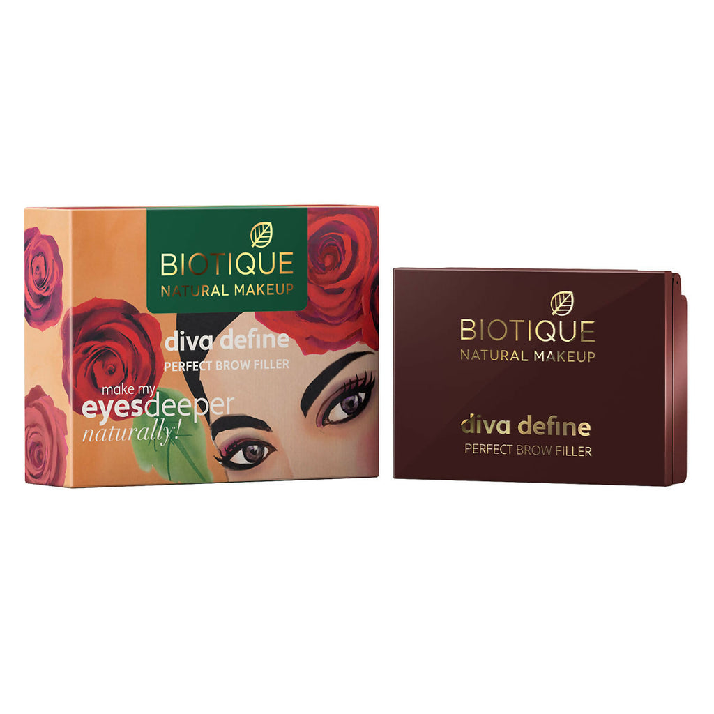 Biotique Diva Define Perfect Brow Filler -Mocha Espresso-EB10 | Grocsy