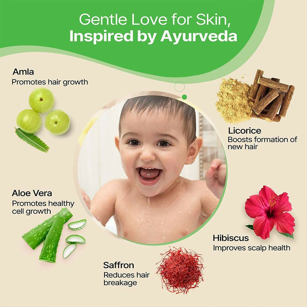 Herby Angel Ultra Gentle Baby Hair Cleanser | Grocsy