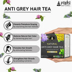 Rishi Natural Anti Grey Hair Herbal Tea | Grocsy