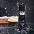 Vasu Healthcare Greeko Man 3 in 1 Charcoal Shower Gel | Grocsy