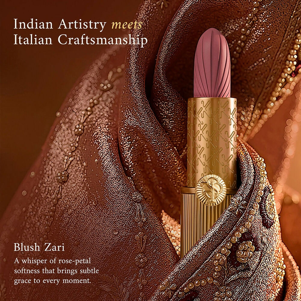 Kay Beauty x Falguni Shane Peacock Luxe Matte Lipstick - Blush Zari | Grocsy