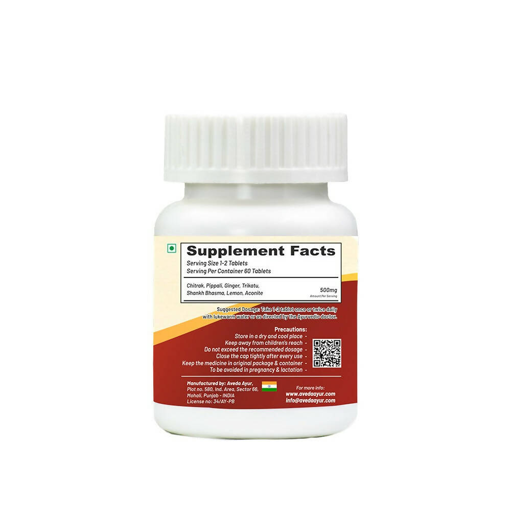 Life Aveda Mahashankh Vati Tablets | Grocsy