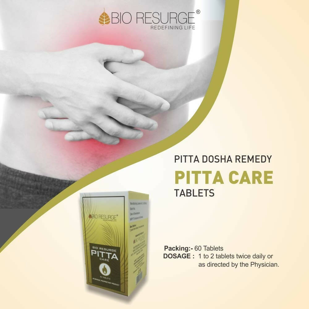 Bio Resurge Life Pitta Care Tablets | Grocsy