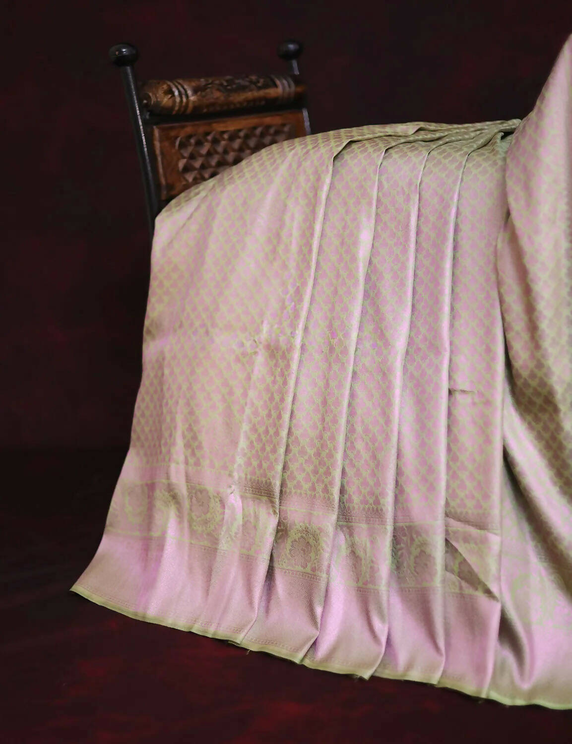 Half Mix Soft Silk Saree - HSS7 By Gayathri Reddy Designer Studio | Grocsy