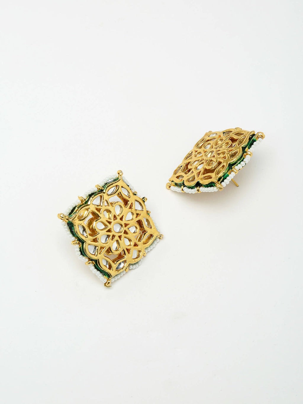 Kundan Choker With Studs - Ruby Raang | Grocsy