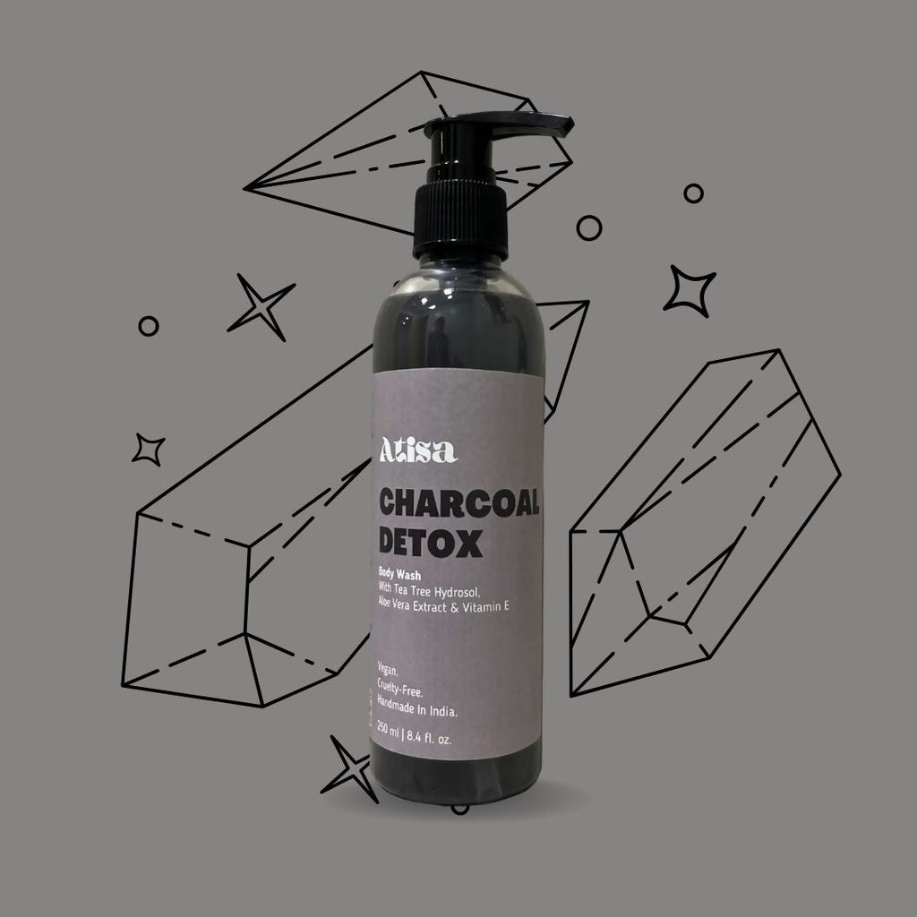 Atisa Charcoal Detox Body Wash | Grocsy
