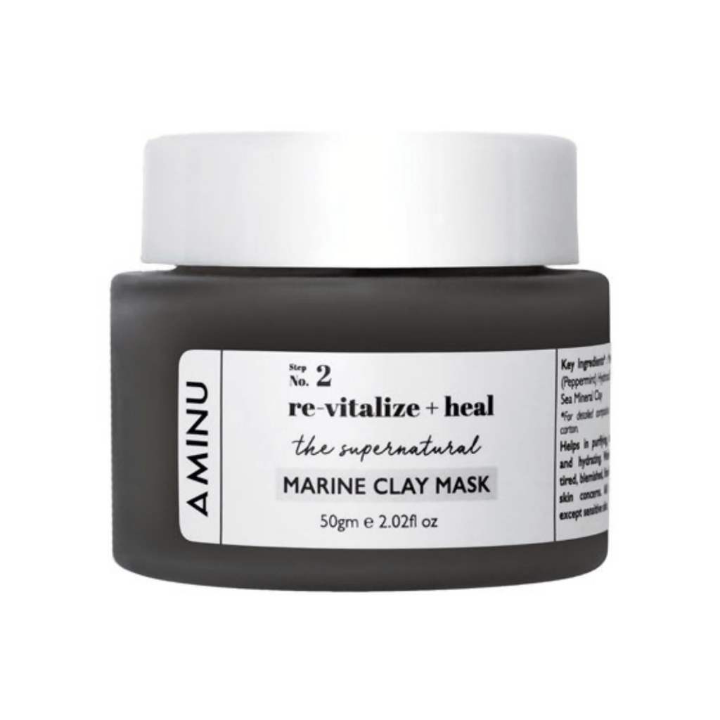 Aminu Marine Clay Mask For Sensitive & Acne Prone Skin | Grocsy