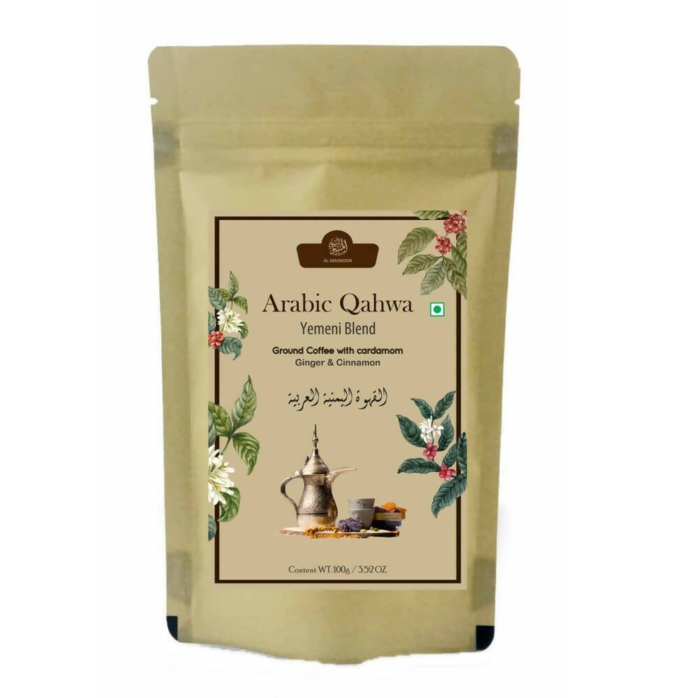 Al Masnoon Arabic Qahwa Yemeni Blend | Grocsy