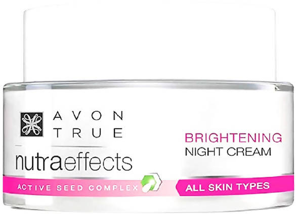 Avon True Nutraeffects Brightening Night Cream | Grocsy