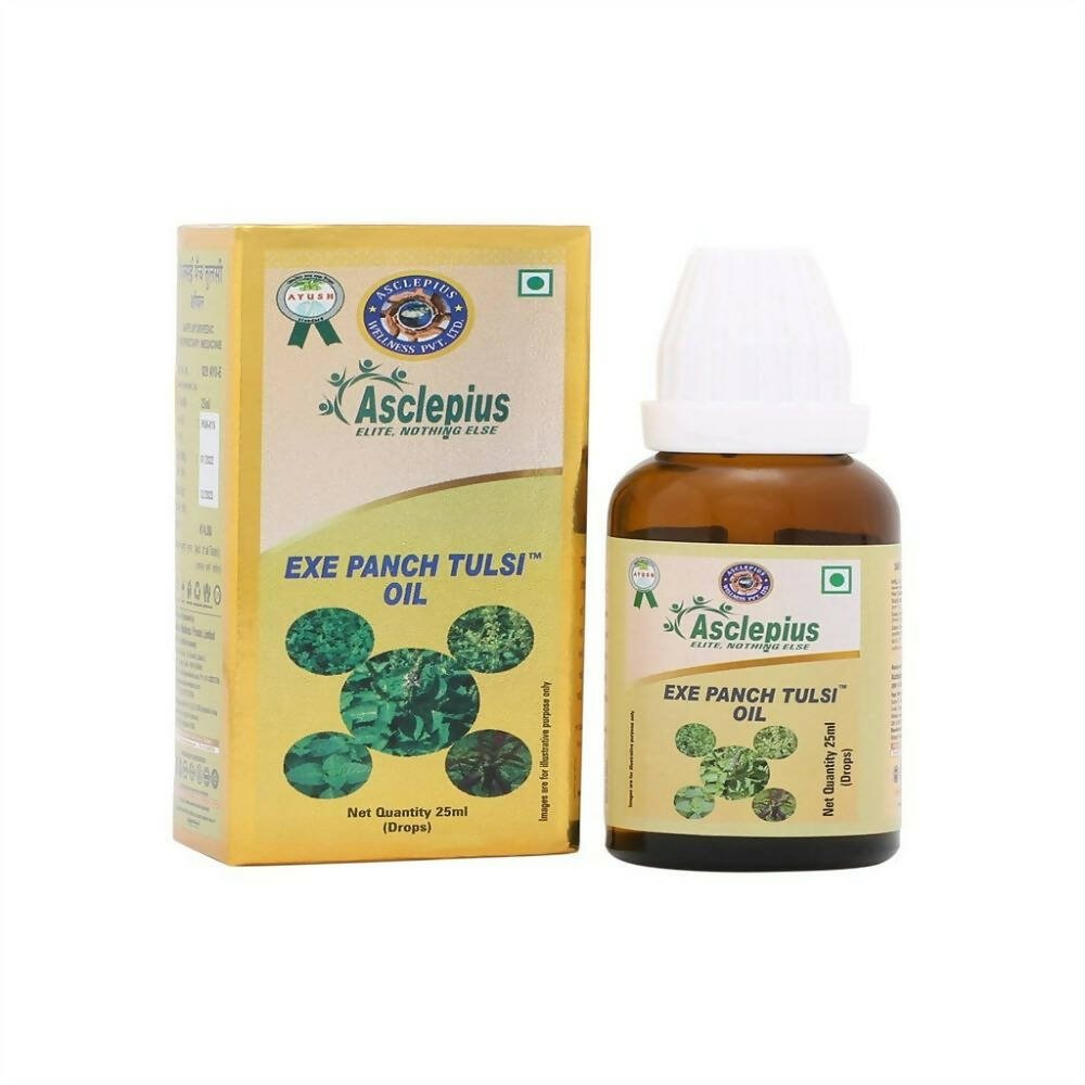 Asclepius Exe Panch Tulsi Oil | Grocsy